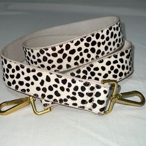 Anthropologie Animal Print Purse Strap Crossbody Shoulder Strap